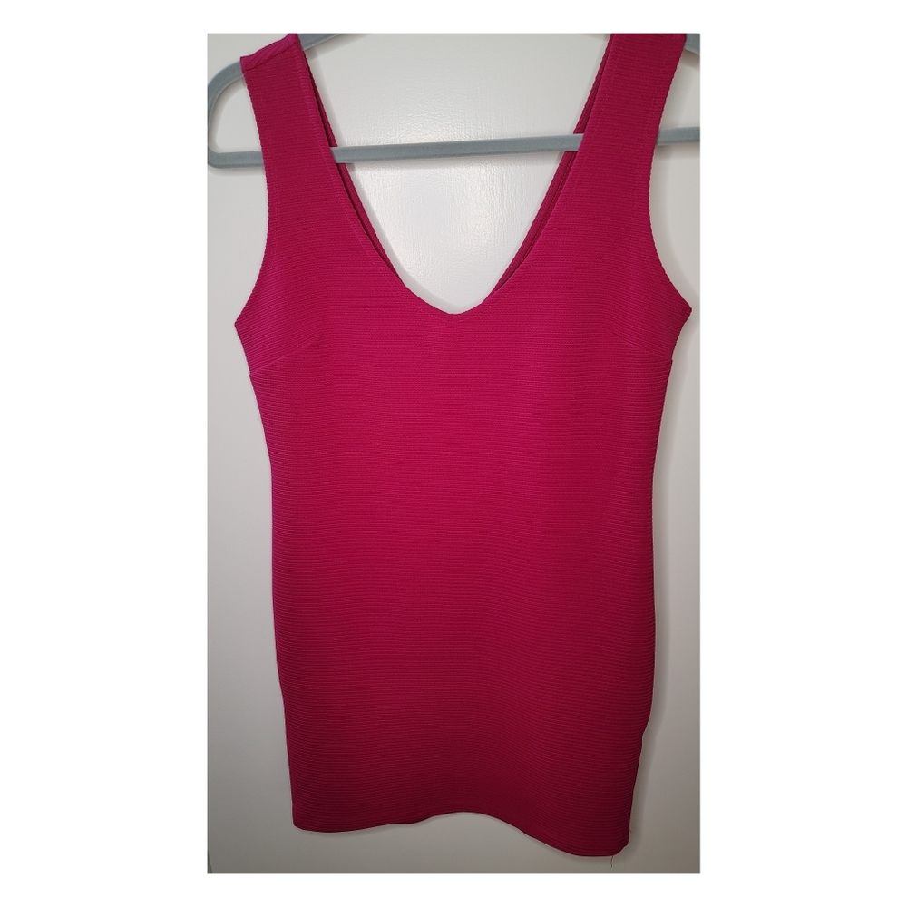 Forever 21 Ribbed Fuschia Pink dress